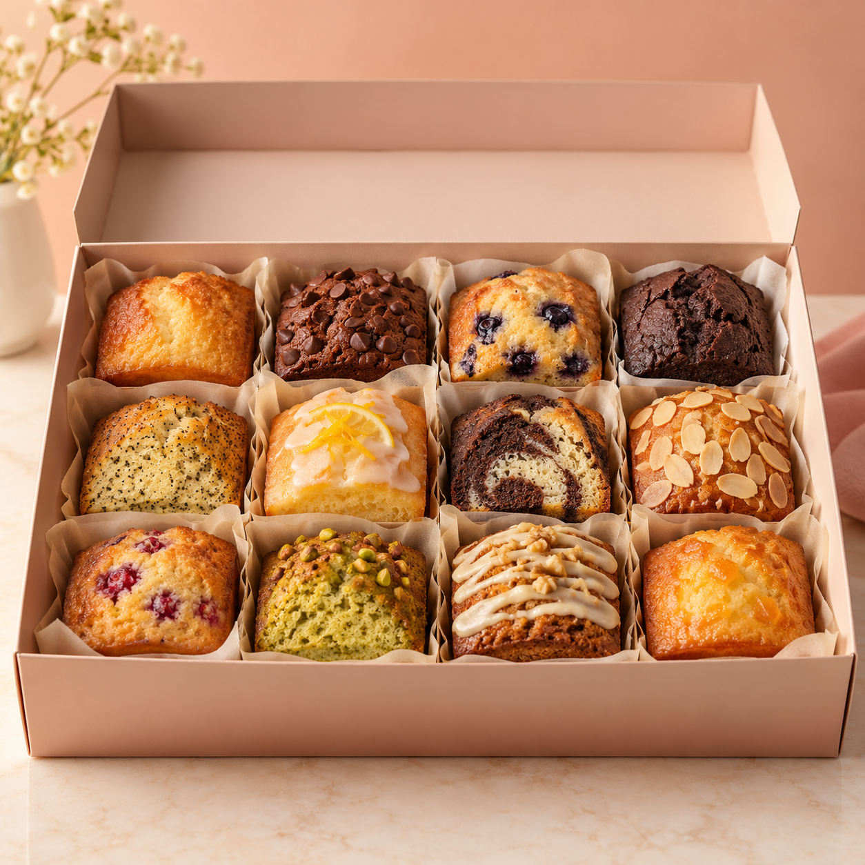 Assorted Tea Cake Box