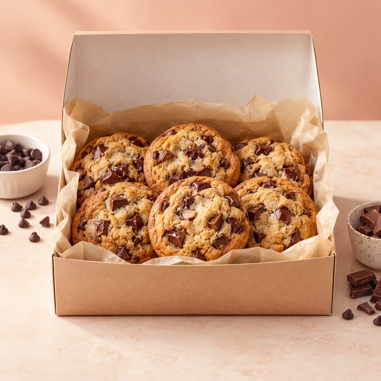 Chocolate Chip Cookie Box