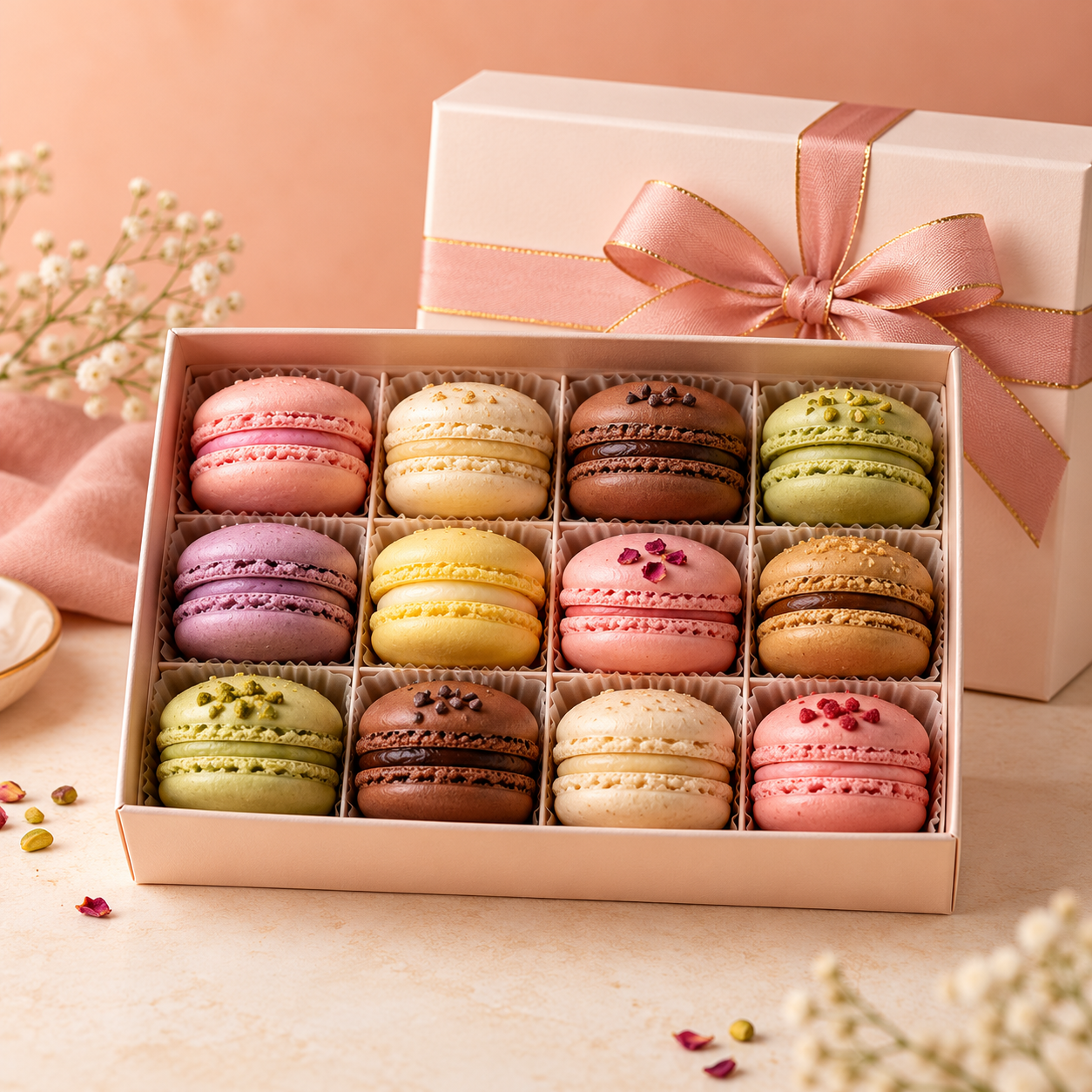 French Macaron Gift Box