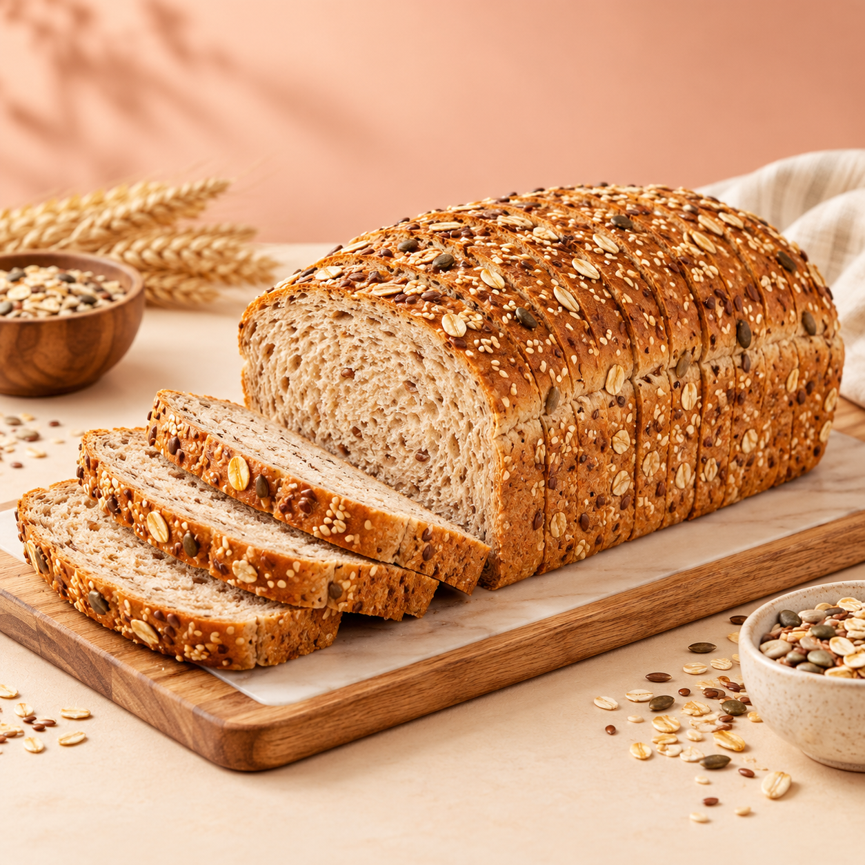 Multigrain Bread Loaf